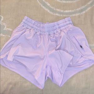 Light Purple Lululemon Shorts